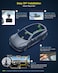 Radiotronics 4K DUAL Dash Cam Front and Rear, STARVIS 2 Sensor, FREE 128GB Card Included, 5G WiFi - up to 20MB/s Fastest Download Speed with App