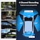 360 View 4 Channel Dash Cam Front and Rear Left Right Inside Camera for Cars, GPS and 5G Band WiFi, Night Vision, 160 Wide Angle, WDR, 24H Parking Mode