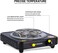 Single Burner Electric Hot Plate, 1000W - Plate Diameter 185 mm - Variable Heat Settings - Overheat Protection - Light Indicator - Auto-Thermostat Control