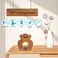 Radiotronics Baby Door Finger Pinch Guard, Safety Cartoon animal Door Slam Stoppers With Soft Foam Cushions, Safety Lock Guard Finger Protection For Children Kids And Baby
