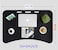 Laptop Desk Folding Bed Table with iPad and Cup Holder Adjustable Lap Tray Notebook - Black