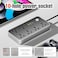 6-Outlet 3M Extension Cord with USB Ports and C-type, Surge Protector &amp; Multi-Plug Adapter, Power Extension Cable, USB Hub with Smart and Socket - Perfect for Gaming with 13A Fused Plug
