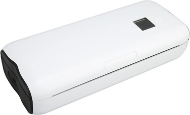 A4 Thermal Printer, Support 8.3 Inch A4 Thermal Paper 203DPI Wireless Portable Mobile Travel Printers Compatible with and OS X, 200 Sheets Capacity Small Printer