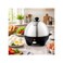 7 Egg Electric Boiler, 360W Automatic Egg Cooker with Poaching Dish, Measuring Cup and Indicator Light