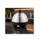 7 Egg Electric Boiler, 360W Automatic Egg Cooker with Poaching Dish, Measuring Cup and Indicator Light