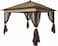 Yulan Outdoor Outdoor Pop Up Gazebo Canopy with Netting and Solar LED Light for Parties and Outdoor Activities 3x3 (410395)