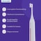 ORACURA&reg; SB300 Sonic Smart Electric Rechargeable Toothbrush &ndash; 36,000 Strokes/Min &ndash; 5 Modes &amp; 3 Intensity Levels &ndash; 2-Min Auto Timer &ndash; 90-Day Battery &ndash; 1 Year Warranty (Peach)