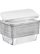 SanDejlba 30 Pack Aluminum Foil Pans with Lids, Durable Disposable Grill Drip Grease Tray, Half-Size Deep Steam Pan and Oven Buffet Trays, Food Containers for Catering, Baking, Roasting, SD-1131