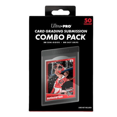 Ultra PRO Card Grading Submission Combo Pack (50ct) - Semi-Rigids &amp; Easy Pull Sleeves