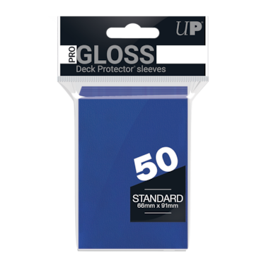Ultra Pro PRO-Matte Standard Deck Protector Sleeves - (Blue) 50-Counts