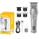 KEMEI KM-5207 Men's LCD Display Wireless Cordless and USB Rechargeable Electric Professional Baldheaded Hair Trimmer