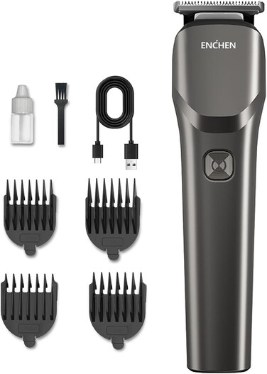 ENCHEN Compact Foil Shaver for Men, Rechargeable Cordless Electric Shaver with Pop Up Precision Trimmer, Portable Mini Beard Shaver, Close &amp; Clean Shave, Quiet Motor, Travel Grooming Device