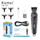 KEMEI Km-1681 Slender Light Weight New Hair Clipper Carving Head Electrical Led Hair Trimmer 7000RPM for Barber Shop