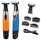 KEMEI KM-1910 USB Rechargeable Shaver Men's Body Wash Reciprocating Squeeze Knife
