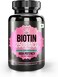 Noble Nature Biotin 2500MCG, Supplement for Hair Growth, Strong Hair and Glowing Skin, Fights Nail Brittleness, 120 Biotin Tablets