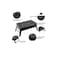 Portable BBQ Charcoal Grill Black 23.5x43x30 cm