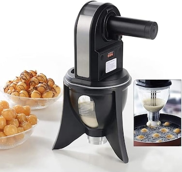 Sweet Dumpling/Luqaimat Maker Electrical Automatic Loqumat Al Kadey and Luqaimat device Portabal Sweet Ball Maker