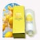 Vitamin Shower Filter - Enhance Hair &amp; Skin Health with Hard Water Softener - Easy Install Shower Infuser for Cleaner, Nourishing Shower Experience" Yellow Lemon