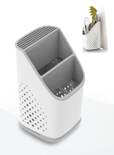 Holder And Organizer, Utensil Holder For Knives, Spoons, Forks, Chopsticks And Cutting Board