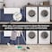 Shock and Noise Cancelling Washing Machine Pads - 4 Pcs Anti-Vibration Pads for Washer and Dryer, Protects Laundry Room Floor, Universal Fit Foot Pads