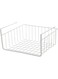 Dubai Gallery Metal Wire Under Shelf Hanging Basket White 31X16X26.5Cm