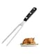 TERRIFI Carving Fork, Chef Pro Stainless Steel Carving Fork 12 Inch Meat Fork Carving &amp; Serving Fork Heavy Duty Cooking Barbecue Steak Fork for Kitchen Roast Grilling Dinner Parties