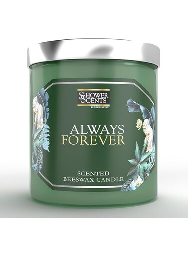 Shower Scents Always Forever Beeswax 3 - Wick Scented Candle 410g