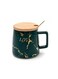 Luxury Ceramic Cup With Lid Coffee Mug