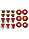 Style 12-piece Glass Coffee Set Cawa Cup and Glass Tea Cup