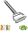 Multi-Functional 2-in-1 Vegetable Peeler &amp; Slicer &ndash; Stainless Steel Cutter for Fruits &amp; Vegetables
