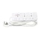 Terminator 3 Way UK Power Extension Socket, Surge Protection, Double Pole Switches, 1.50mm&sup2; Cable 3M 13A Plug