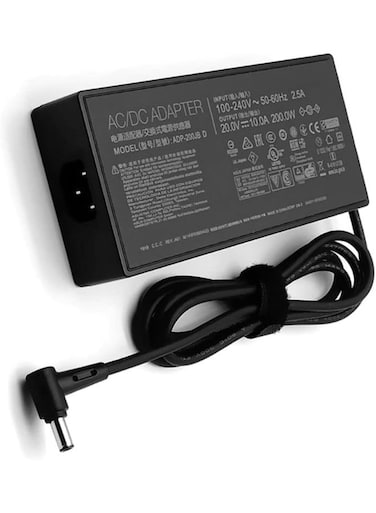 200W 20V 10A Laptop Notebook Power Adapter For 6.0 x 3.7mm, Plug:US Plug