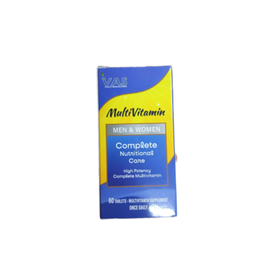 VAS MULTIVITAMIN MEN &amp; WOMEN TAB 60S