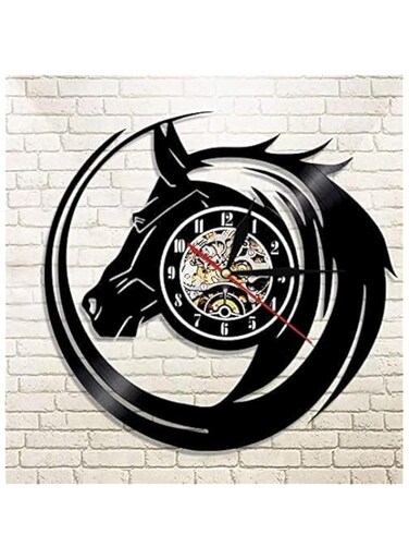 BPA&reg; Thoroughbred horse Modern Decorative Acrylic Wall Clock (30X30)