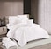 STARGOLD Microfiber Solid Comforter 8 Pieces Set Fitted Sheet, Pillow Sham, Pillow Case, Cushion Comforter 260X240 CM King Size Mattress,SG-CS2004-SOLID92 WHITE