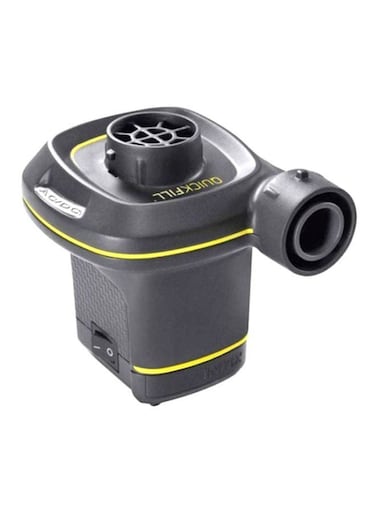 Quick-Fill AC And DC Electric Pump Black/Yellow