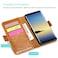 ProCase Galaxy Note 8 Genuine Leather Case, Vintage Wallet Folding Flip Case With Kickstand Card Slots Magnetic Closure Protective Cover For Galaxy Note8 -Brown