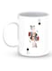 Premium Queen Of Spades Designer Mug White/Black