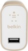 Belkin Premium Ultra-Fast 2.4Amp AC Charger UK - Gold