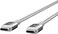 Belkin Mixit Duratek Kevlar USB-C (USB Type C) To USB-C Cable, 4 Feet (Silver)