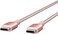 Belkin Mixit Duratek Kevlar USB-C (USB Type C) To USB-C Cable, 4 Feet (Rose Gold)