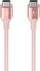 Belkin Mixit Duratek Kevlar USB-C (USB Type C) To USB-C Cable, 4 Feet (Rose Gold)