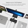 Belkin 14-Port USB-C Docking Station, 65W Power Delivery, 4K Display, 2 HDMI Ports, 2 Displayport, 3 USB-C, 5 USB-A Ports, And 1 Gigabit Ethernet, USB-C Dock For Chromebook, Windows PCs,XPS And Other