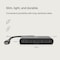 Belkin Connect USB-C To 4-Port USB-C Hub, Multiport Adapter Dongle With 4 USB-C 3.2 Gen2 Ports &amp; 100W PD With Max 10Gbps High Speed Data Transfer For Macbook, iPad, Chromebook, PC, And More