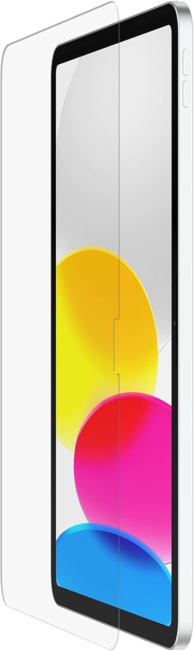 Belkin Screenforce Temperedglass Screen Protector For iPad 10th Generation With Apple Pencil Compatibility, Edge-To-Edge Fit, &amp; Included Easy Align Tray For Flawless, Bubble Free Application