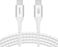 Belkin Boostcharge USB-C To USB-C Power Charger Cable, USB-IF Certified Fast Charging Cable With 240W Power Delivery For iPhone 16, 15, Macbook, Chromebook, Galaxy, iPad, Pixel &amp; More, 1M, White