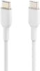 Belkin Boostcharge Braided USB C To Fast Charger Cable, USB Type C Charger Cable Fast Charging For iPhone 16, 15, Samsung Galaxy S24, S23, Pixel, iPad, Macbook, Nintendo And More, 2M, 2Pack, White