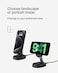 Belkin Boostcharge Pro 15W Convertible Magnetic Wireless Charging Stand, MagSafe Compatible Fast Qi2 Wireless Charger, Magnetic Fast Charger For Apple iPhone 16, 15, 14, 13, 12, Airpods Pro, Black