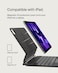 Belkin Pro iPad Keyboard Case With Magnetic Stand, Backlit Bluetooth Keyboard, Multi-Gesture Controls, Magnetic Apple Pencil Storage, Qwerty, Multimedia Keys For iPad Air M2 11'', 10.9", iPad Pro 11