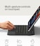 Belkin Pro iPad Keyboard Case With Magnetic Stand, Backlit Bluetooth Keyboard, Multi-Gesture Controls, Magnetic Apple Pencil Storage, Qwerty, Multimedia Keys For iPad Air M2 11'', 10.9", iPad Pro 11